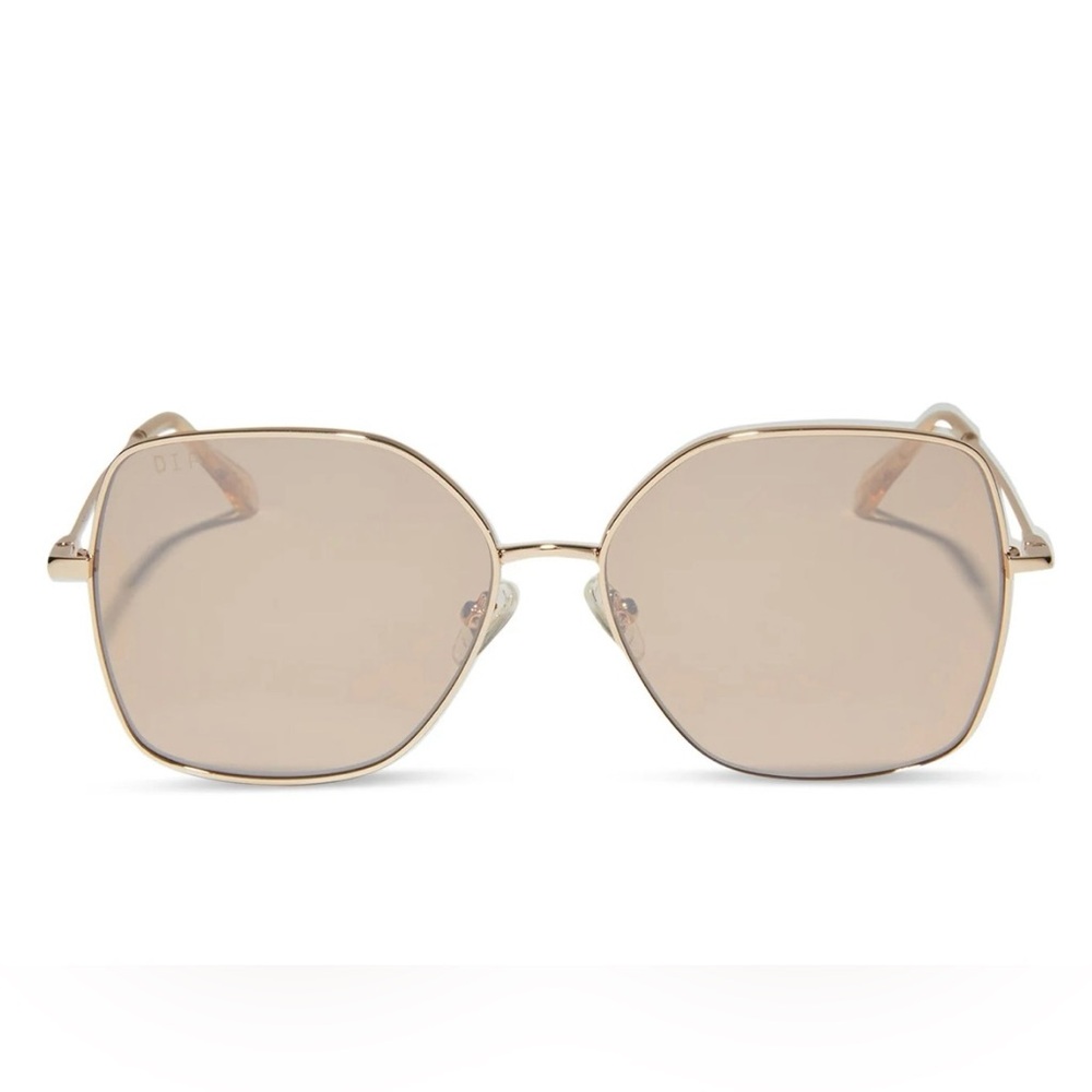 ✨NWOT✨ Diff Iris Gold Honey Crystal Flash Polarized Sunglasses